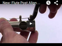 flute post aligning lever