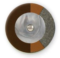 Chocolate RooPad Extreme - Domed Metal Resonator - Individual Pads
